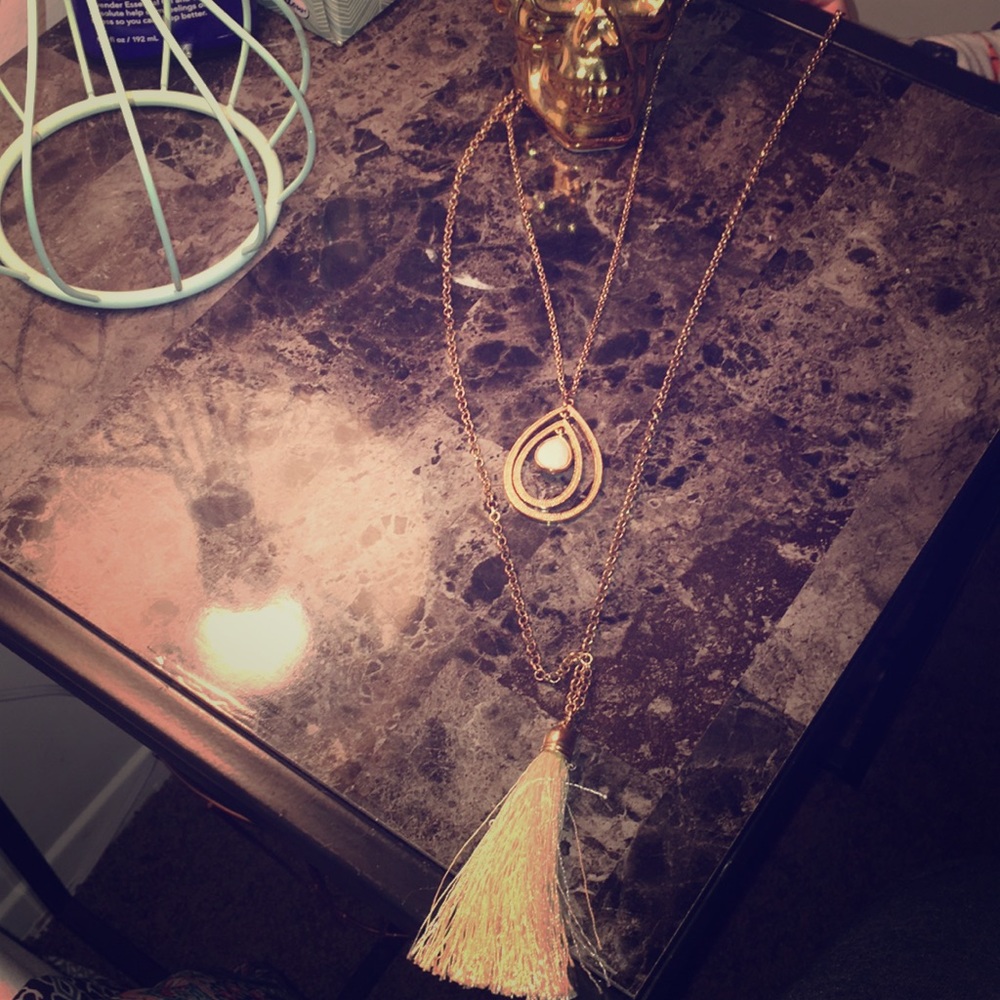 Layered necklace